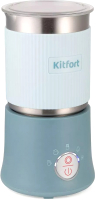 Вспениватель молока Kitfort KT-7158-2 (голубой) - 