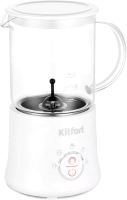 Вспениватель молока Kitfort KT-7199-2 (белый) - 
