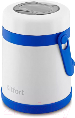 Набор для ланча Kitfort KT-1241-3 (белый/синий)