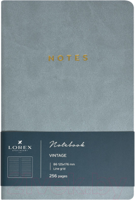 Записная книжка Lorex Vintage / LXNBB6-VT (128л, бирюзовый/синий)