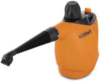 Пароочиститель Kitfort KT-9140-2 (черный/оранжевый) - 