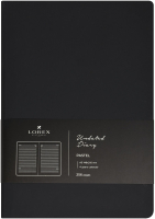 Ежедневник Lorex Pastel / LXDRA5-PABL (128л, черный) - 