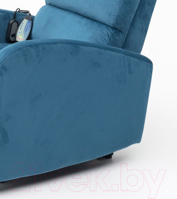 Массажное кресло Calviano 2165 (велюр синий)