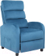 Массажное кресло Calviano 2165 (велюр синий) - 