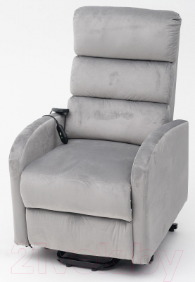 Массажное кресло Calviano 2166 (велюр серый)