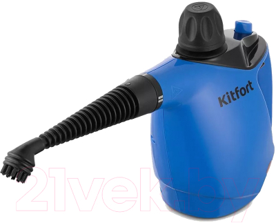 Пароочиститель Kitfort KT-9140-3 (черный/синий)
