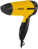 Компактный фен Kitfort KT-3243-1 (черный/желтый) - 