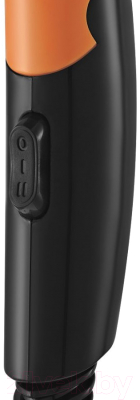 Компактный фен Kitfort KT-3244-2 (черный/оранжевый)