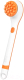 Электрическая щетка для тела Kitfort KT-3161-4 (белый/оранжевый) - 