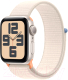 Умные часы Apple Watch SE 2 GPS 44mm (звездный свет, плетеный ремешок) - 
