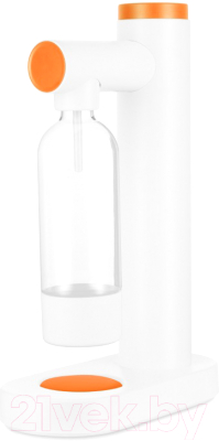 Сифон для газирования воды Kitfort KT-4081-2 (белый/оранжевый)