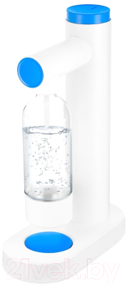 Сифон для газирования воды Kitfort KT-4081-3 (белый/синий)