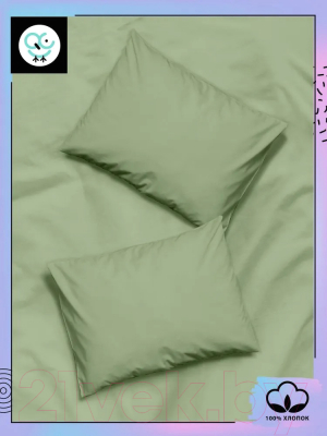 Комплект постельного белья Uniqcute Лавровый лист Евро / 299950