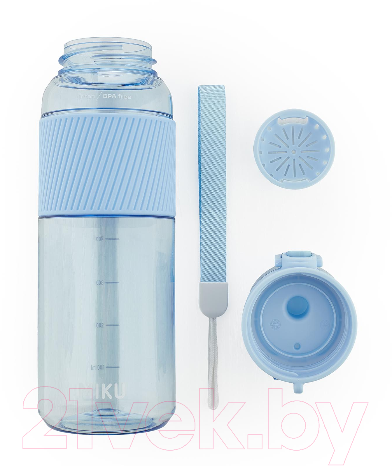 Бутылка для воды Miku PL-BTL-750-LBL (голубой) — фото 3