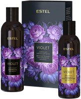 Набор косметики для волос Estel Violet Шампунь 250мл+Бальзам 200мл - 