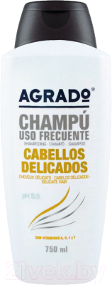 Шампунь для волос Agrado Delicate Hair Frequent Use Shampoo Ежедневный деликатный (750мл)