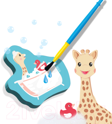 Набор стикеров для ванной SES Creative Для рисования водой My First Sophie La Girafe / 14499