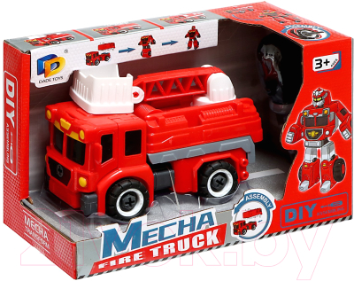 Игрушка-конструктор Dade Toys Пожарная D622-H133A / 9785370