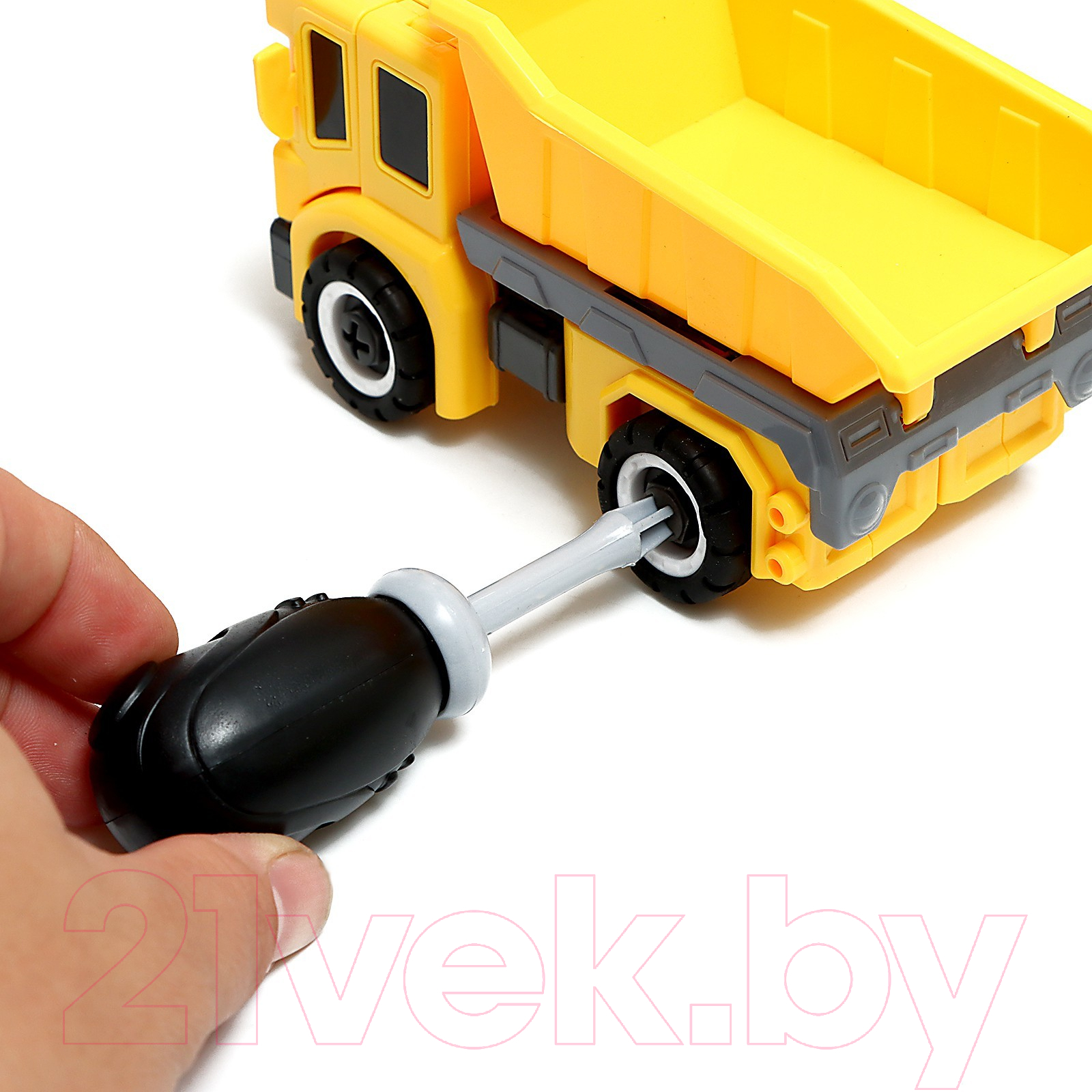 Игрушка-конструктор Dade Toys Самосвал D622-H131D / 9785365