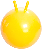 Гимнастический мяч Gold Cup 45BL (желтый, с рисунками) - 