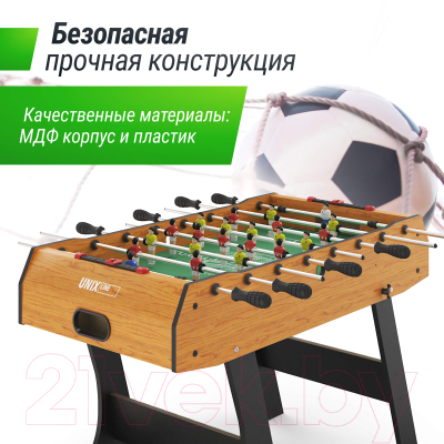 Изображение товара Настольный футбол UNIX Line GTSFU122X61WD