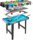Игровой стол UNIX Line Трансформер 4 в 1 / GTMU86X43CL - 