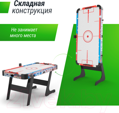 Изображение товара Аэрохоккей UNIX Line GTHUF155X76ECL