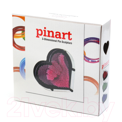 Игрушка антистресс Sima-Land Экспресс-скульптор PinART Сердце / 9382094