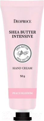 Крем для рук Deoproce Shea Butter Intensive Hand Cream Peach Blossom (50г)