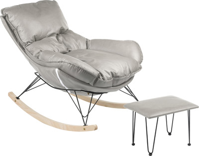 Кресло-качалка Mio Tesoro Монга (светло-серый) - 