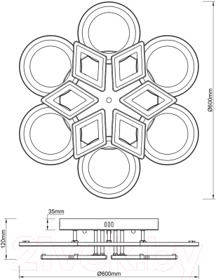 Люстра ESCADA Mosaic 10248/12LED