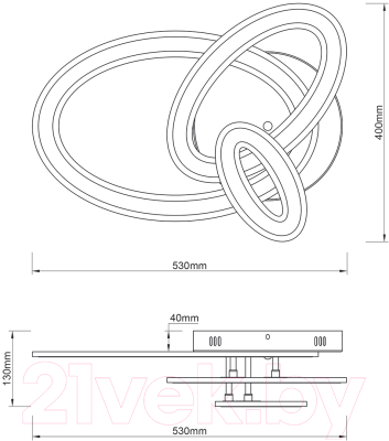 Люстра ESCADA Volume 10241/3LED