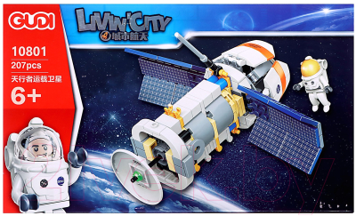 Конструктор Sima-Land Космос. Спутник 10801 / 9842587