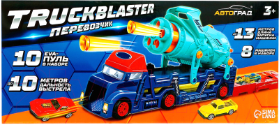 Набор игрушечных автомобилей Автоград Грузовик Truckblaster K179A10 / 7695407