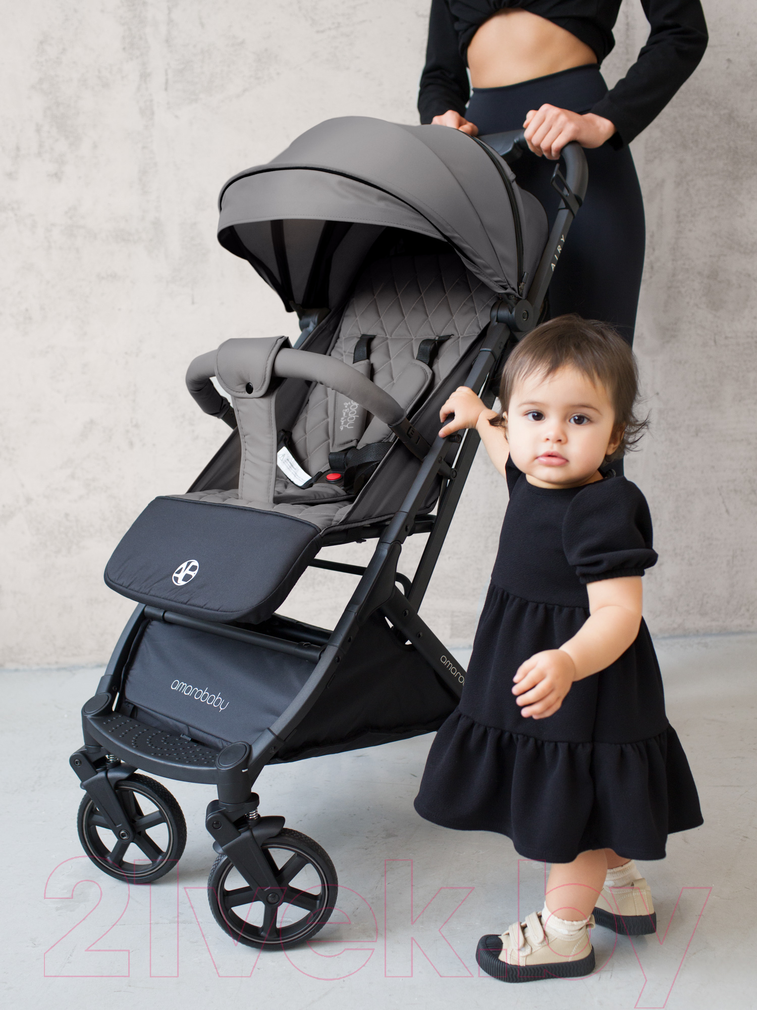 Детская прогулочная коляска Amarobaby Airy / AB23-10AIRY/11