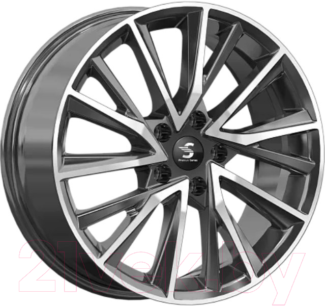 Литой диск SKAD Premium КР010 Exeed TXL 18x7.5" 5x108мм DIA 65.1мм ET 36мм (Diamond Black Gris)