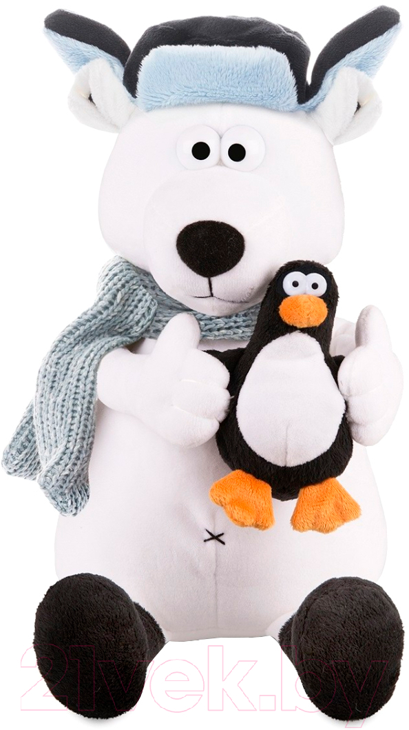 Мягкая игрушка ДуRашки Полярный медведь и пингвин / MT-MRT-D04202313-26
