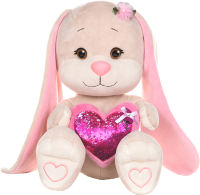 Мягкая игрушка Jack&Lin Зайка с розовым сердцем / JL-MRT-08202301-20 - 