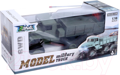 Радиоуправляемая игрушка Sima-Land Фургон 4WD 584 / 6943231 (зеленый)
