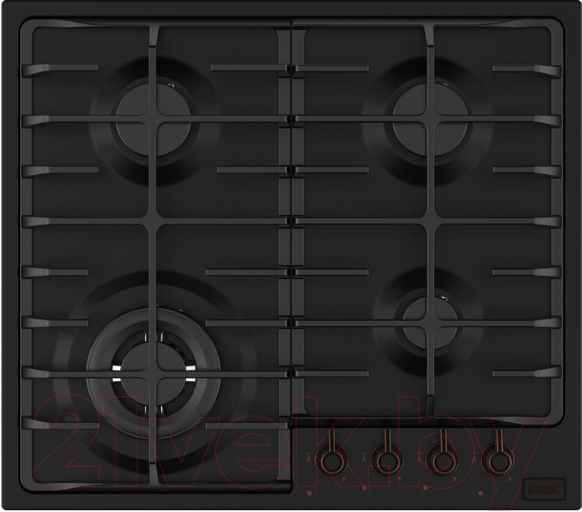 Газовая варочная панель Korting HG 674 CTCN