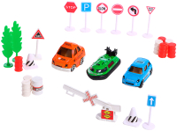 Набор игрушечных автомобилей Sima-Land Город MZ862-2 / 9893554 - 
