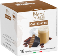 Кофе в капсулах Neronobile Caffelatte стандарт Dolce Gusto (16x10г) - 