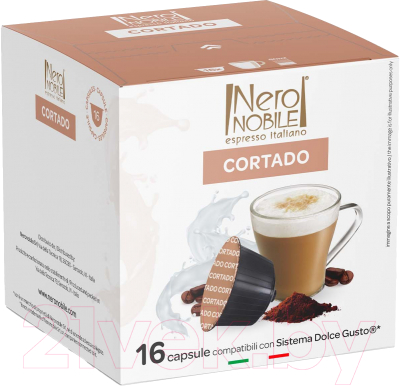 Кофе в капсулах Neronobile Cortado стандарт Dolce Gusto (16x6.3г)