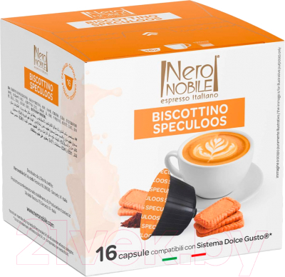 Кофе в капсулах Neronobile Speculoos стандарт Dolce Gusto (16x13г)