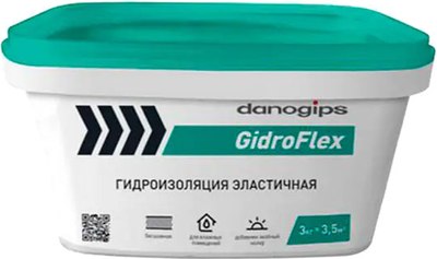 

Гидроизоляционная мастика, GidroFlex