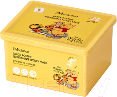 Набор масок для лица JMsolution Disney Quick Routine Nourishing Honey Mask Питательные (30шт)