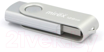 Usb flash накопитель Mirex Swivel Silver 128GB (13600-FM3SS128)