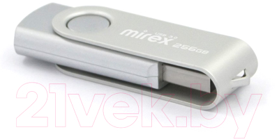Usb flash накопитель Mirex Swivel Silver 256GB (13600-FM3SS256)