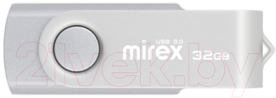 Usb flash накопитель Mirex Swivel Silver 32GB (13600-FM3SVS32)