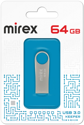 Usb flash накопитель Mirex Keeper 64GB (13600-IT3KEP64)